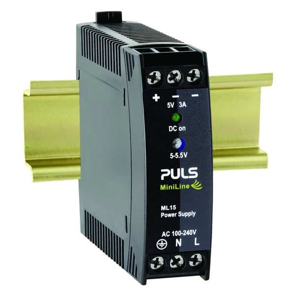 DC Power Supply, Plastic, 5 to 5.5VDC, 15W