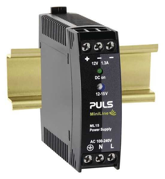 DC Power Supply, Plastic, 12 to 15VDC, 15W