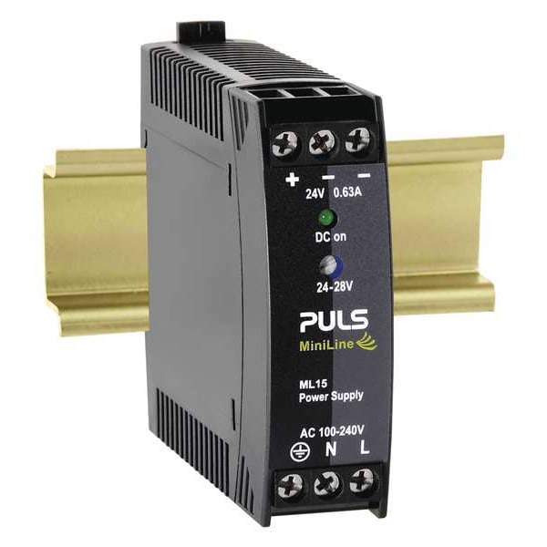 DC Power Supply, Plastic, 24 to 28VDC, 15W