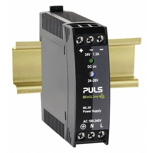 DC Power Supply, Plastic, 24 to 28VDC, 30W
