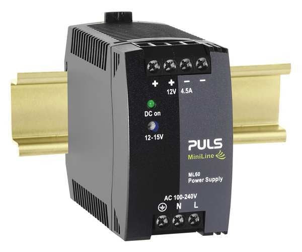 DC Power Supply, Plastic, 12 to 15VDC, 54W