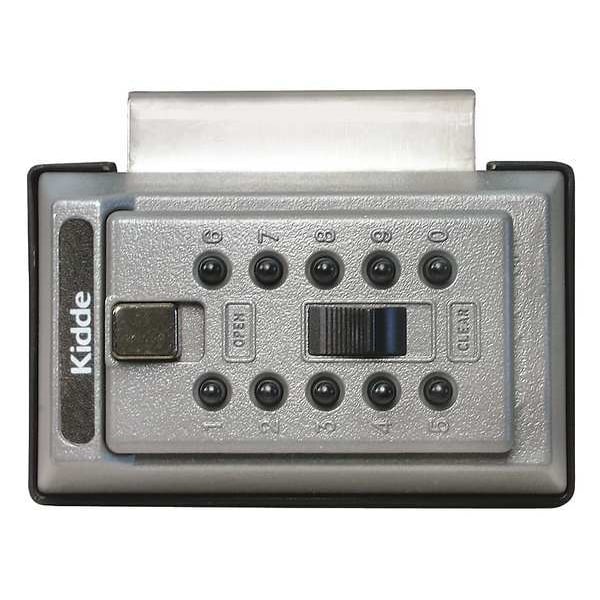Lock Box, Titanium, Push Button, 5 Keys