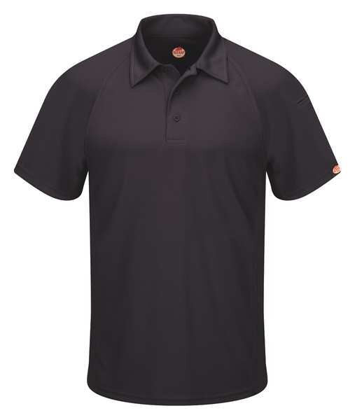 Short Sleeve Polo, Mens, M, Polyester