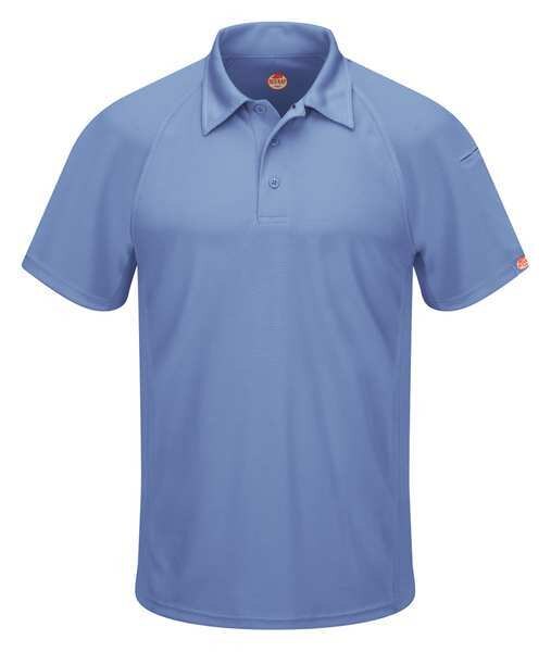 Short Sleeve Polo, Mens, Sz 2XL, 5 oz.