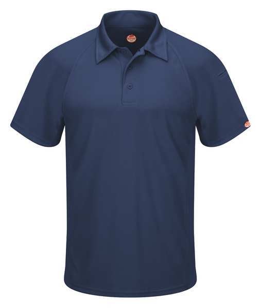 Short Sleeve Polo, 2XL, Polyester, 5 oz.