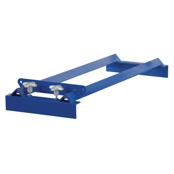 Pallet Rack Drum Cradle, Blue, 15-7/8 in W