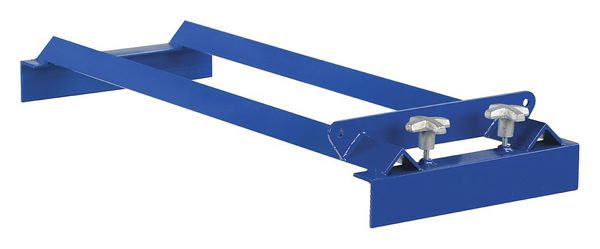 Pallet Rack Drum Cradle, Blue, 15-7/8 in W