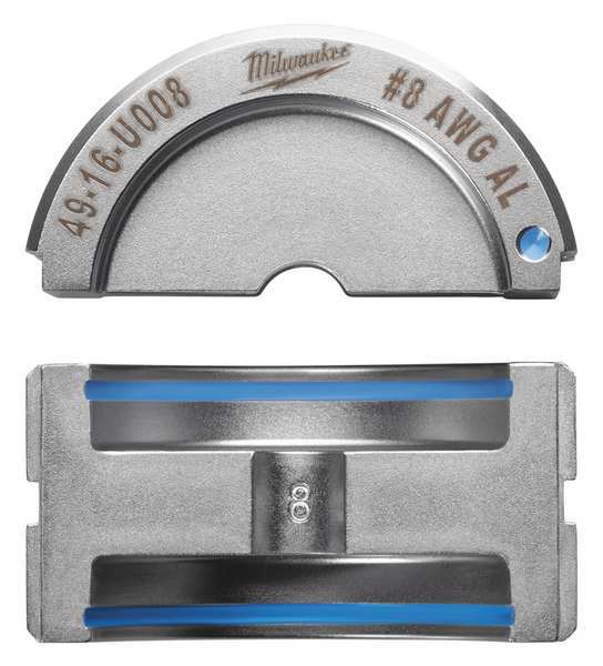 EXACT #8 Aluminum 12T U-Style Die