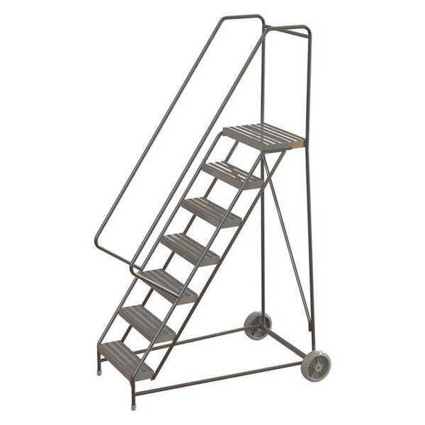 102 in H Aluminum Wheelbarrow Ladder, 7 Steps