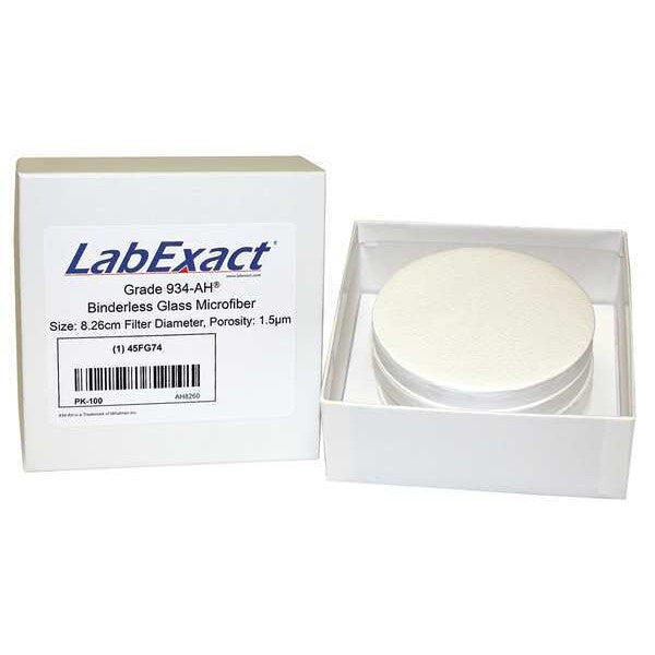 Glass Microfiber Filter, 82.6mm dia, PK100