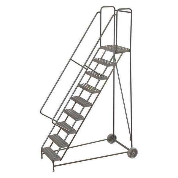 122 in H Aluminum Wheelbarrow Ladder, 9 Steps