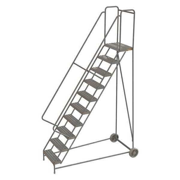 132 in H Aluminum Wheelbarrow Ladder, 10 Steps