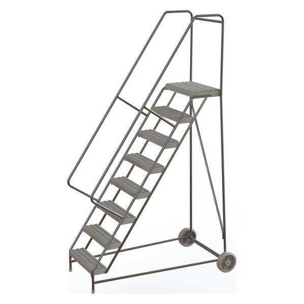 112 in H Aluminum Wheelbarrow Ladder, 8 Steps