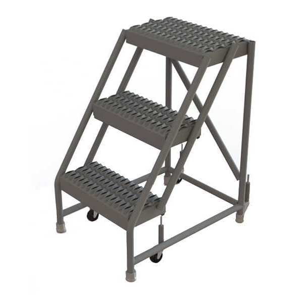Rolling Ladder, Steel 3-Step