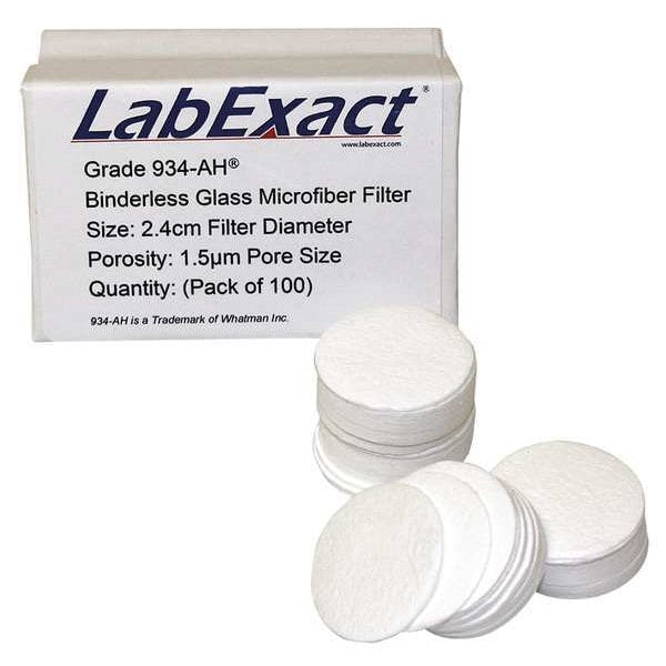 Glass Microfiber Filter, 24mm dia., PK100