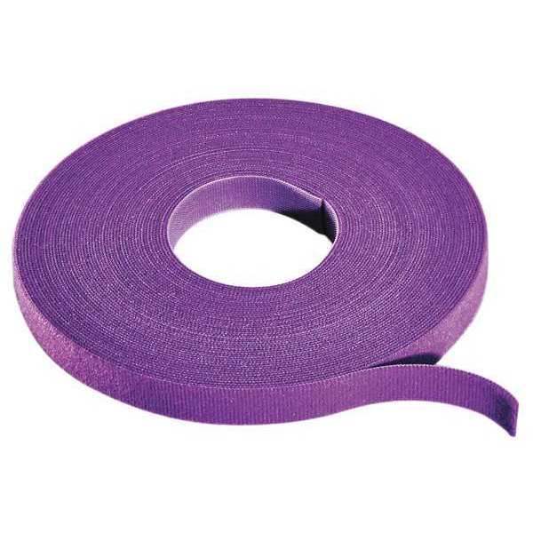 75 ft L Cut-to-Length Hook-&-Loop Cable Tie Violet
