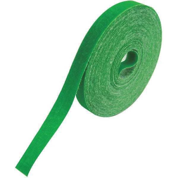 30 ft L Cut-to-Length Hook-&-Loop Cable Tie GN