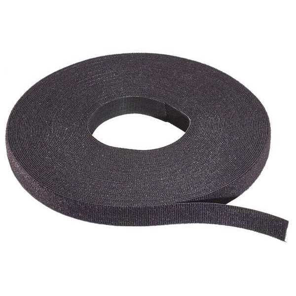 75 ft L Cut-to-Length Hook-&-Loop Cable Tie BK