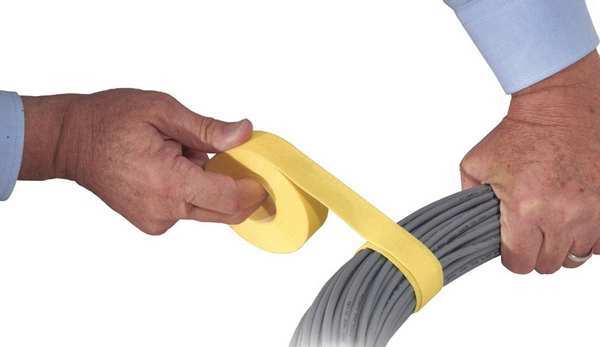 30 ft L Cut-to-Length Hook-&-Loop Cable Tie GN