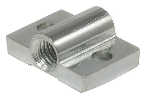 Plunger Base, Steel, 3/8-16 Thread, Zinc