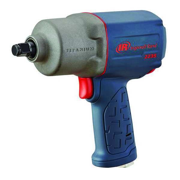Air Impact Wrench, Pistol Grip, Full-Size, Gen Duty, 1/2 in Square Drive Size, 1350 ft-lbs Torque