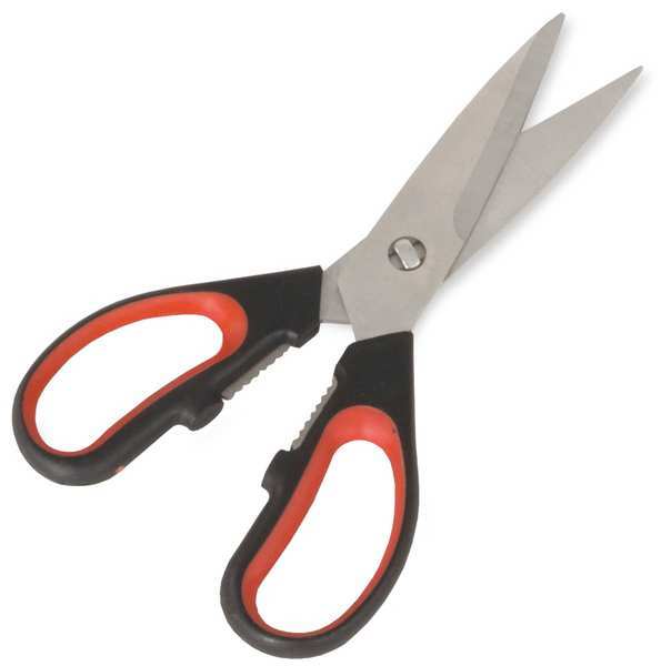 Kitchen Shears, Ambidextrous, 7-1/2 in. L