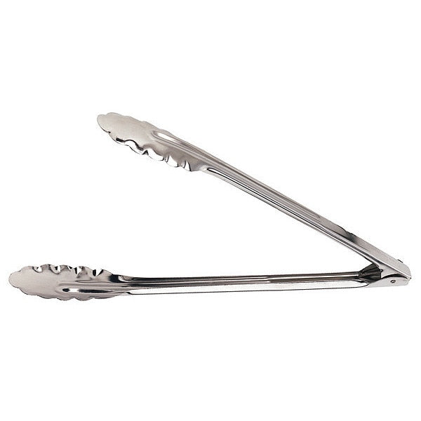 Tong, Stainless Steel, 9-3/4 in. L