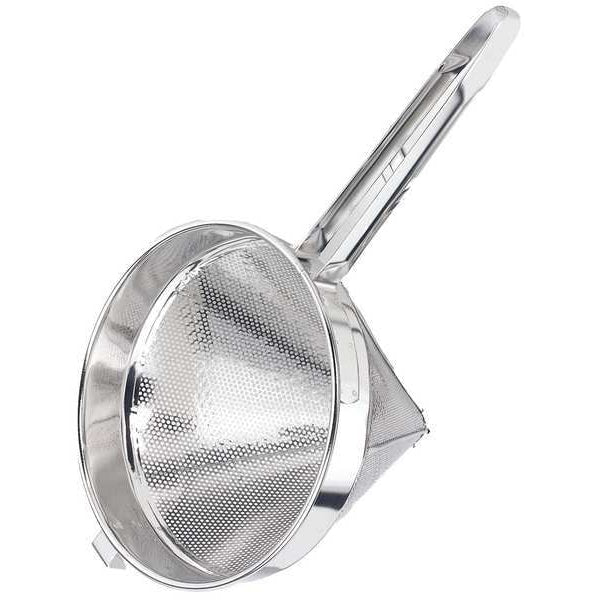 Mesh Strainer, 12 in. H, Steel, Fine