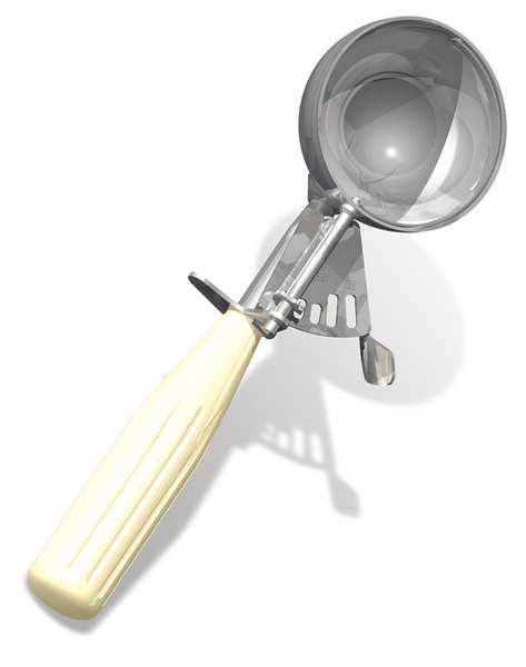 Disher, 3.75 oz., 9 in. L