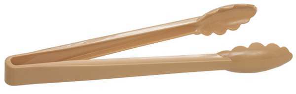 Tong, Beige, 9 in. L, Plastic