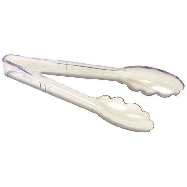 Tong, Clear, 12 in. L, Plastic