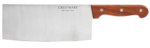 Cleaver, Straight, 8 in. L, Wood