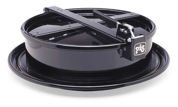 Drum Funnel, Steel, 6-3/4 in. H, Black