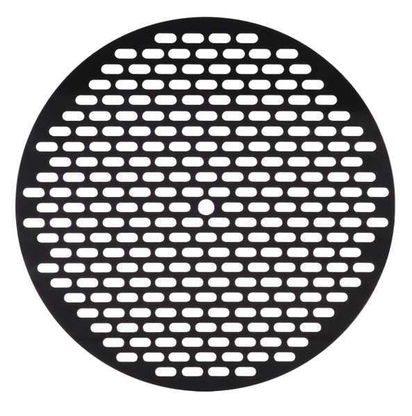 Drum Funnel Screen, Steel, 1/8 in. H, Black