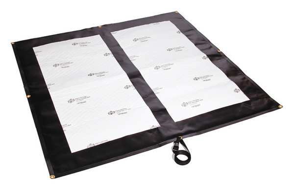 Drip Pan Kit, 7 gal Spill Capacity, polypropylene