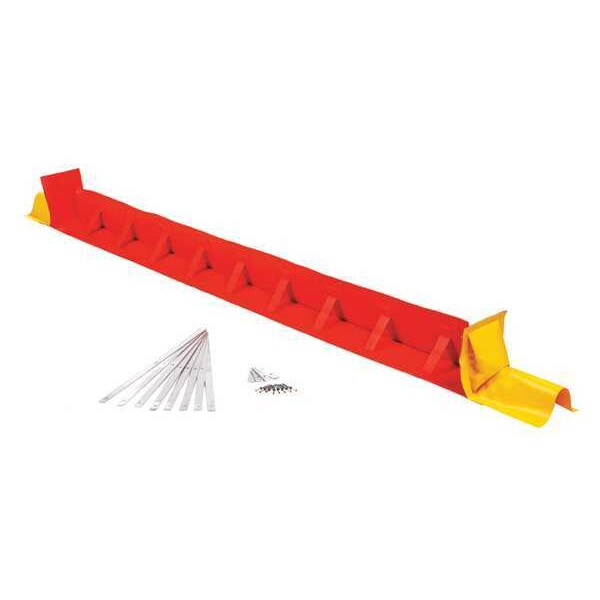 Drive Over Barrier Dike, 9 ft. Lx7 in. W