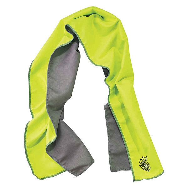 Cooling Towel, Lime, 40-7/8inL x 9-3/4inW