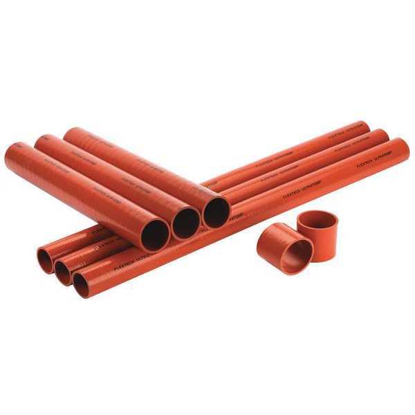 Straight Hose, Red, 2-25/64 in.