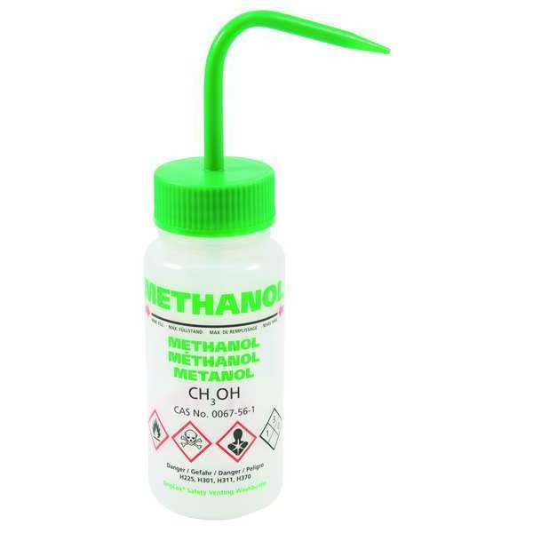 Translucent, 250 mL. Wash Bottle, 5 Pack