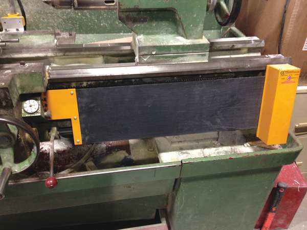 Lathe Cover, 78-3/4 in. Lx7-7/8 in. W