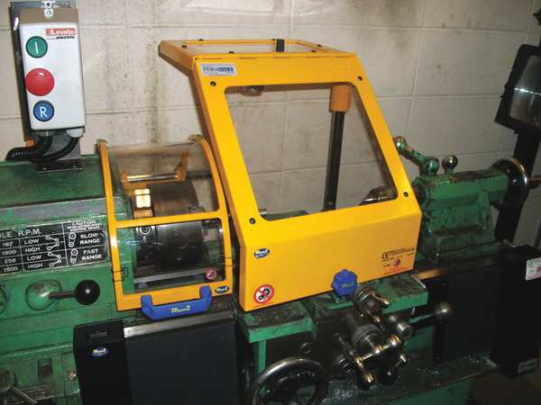 Lathe Chip Shield, 14-3/8 in. H
