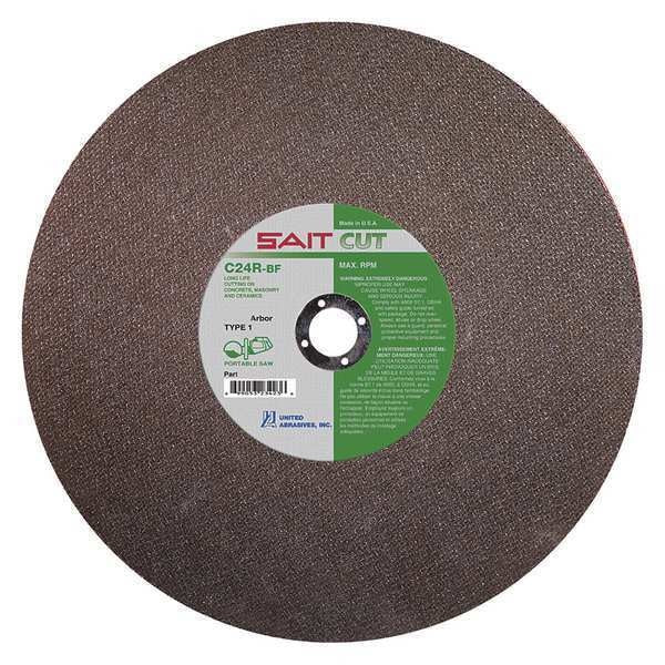 SAIT 23451 C24R Concrete Large Diameter Portable Saw Cutting Wheels 14