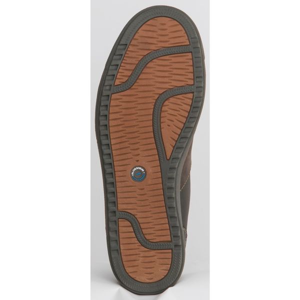 Size 7EE Men's Oxford Shoe Steel Work Shoe, Brown