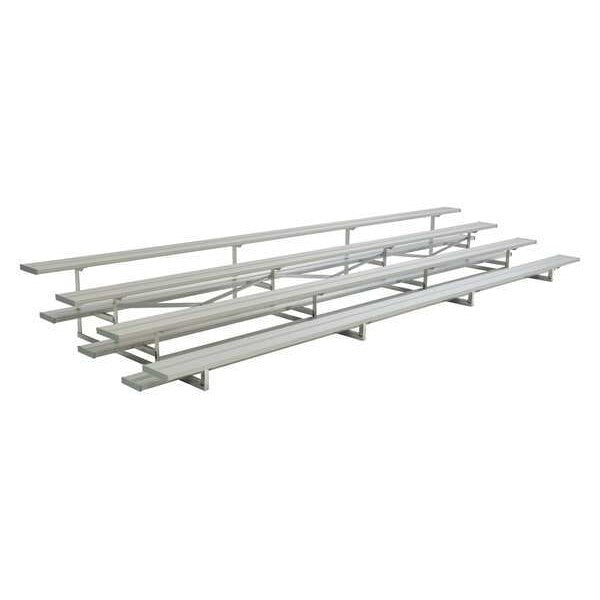 Bleacher, 4 Rows, 56 Seats, 21 ft. L