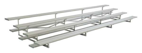 Bleacher, 4 Rows, 64 Seats, 24 ft. L
