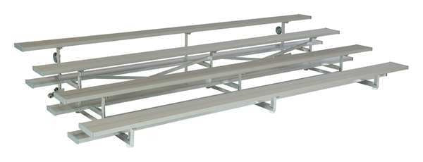 Bleacher, 4 Rows, 24 Seats, 12 ft. L