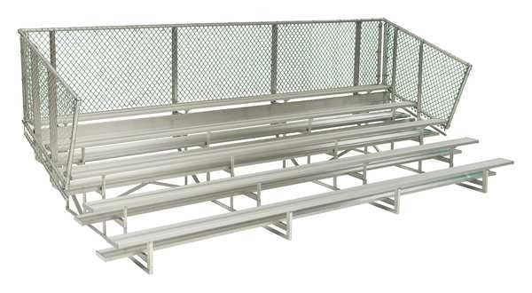 Bleacher, 5 Rows, 50 Seats, 15 ft. L