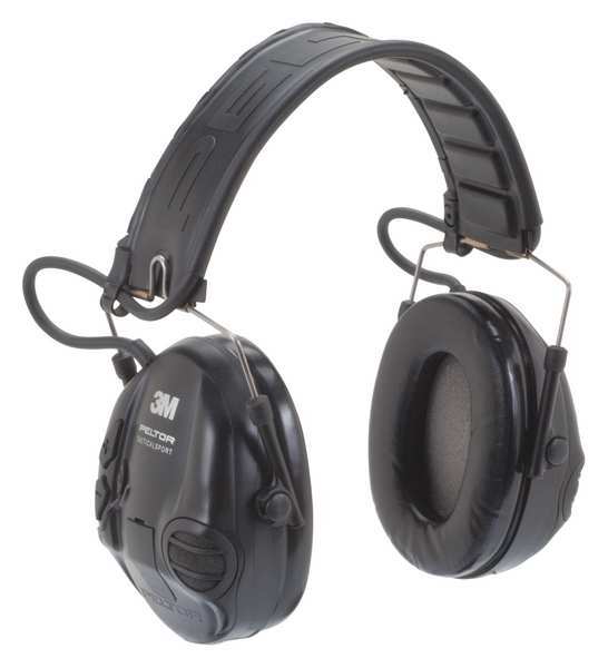 Tactical Headset, Over the Head, Black