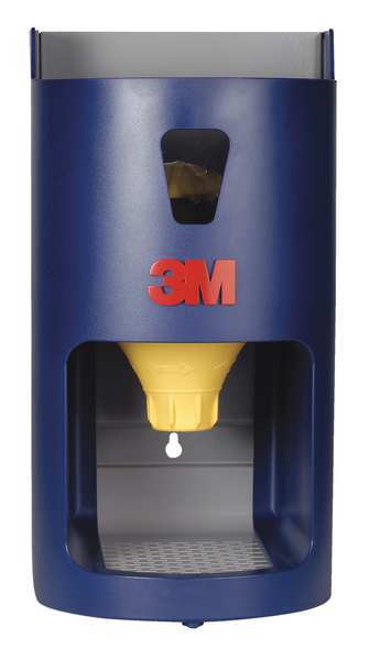 Reusable Ear Plugs with Dispenser, Table Top, Wall Mount, Capacity: 400 to 500 Pairs