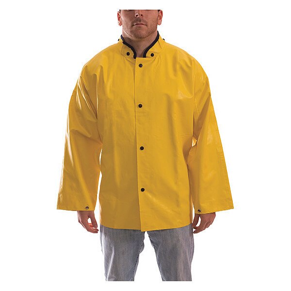 Magnaprene Flame Resistant Rain Jacket, Yellow, S